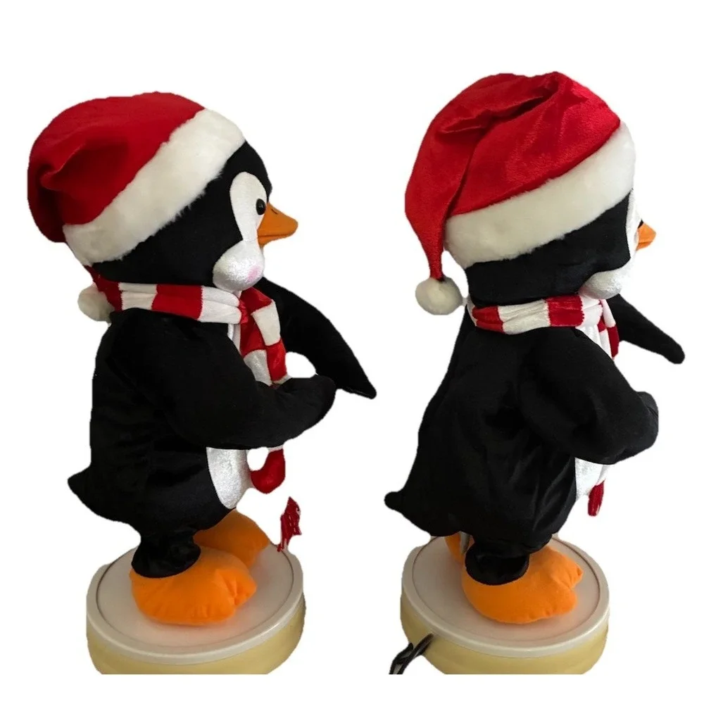Gemmy Penguins Set of 2‎ for 3-Piece Animated Christmas Band *No Polar Bear